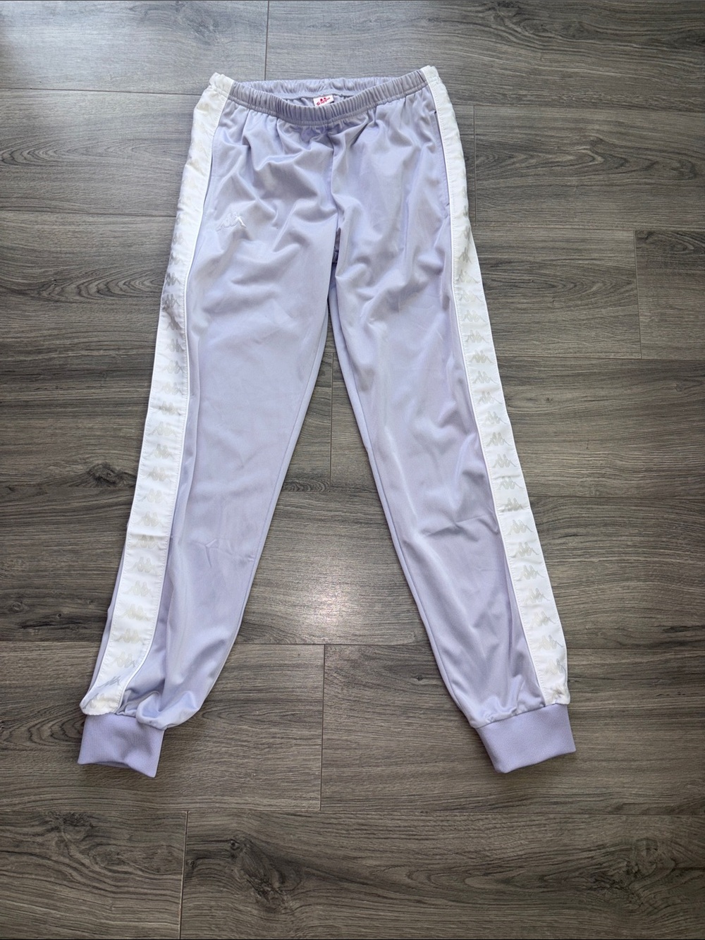 Kappa Lavender Logo Tape Track Pants Joggers M